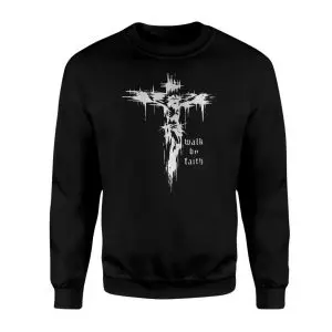 Christian Gothic T-shirt – Walk by Faith Cross Graphic Tee 9 Christian Gothic T shirt E28093 Walk by Faith Cross Graphic Tee 3.jpg