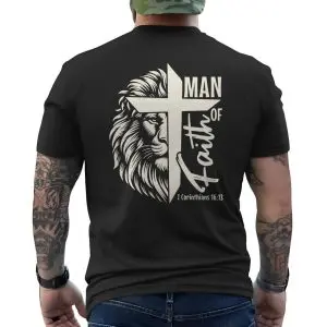 Christian Lion of Judah Cross T-Shirt Man of Faith Bible Verse Tee 12 Christian Lion of Judah Cross T Shirt Man of Faith Bible Verse Tee 6 1.jpg