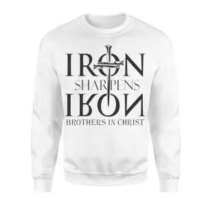 Christian Men's T-Shirt – Iron Sharpens Iron Brothers in Christ Tee 9 Christian Mens T Shirt E28093 Iron Sharpens Iron Brothers in Christ Tee 3.jpg