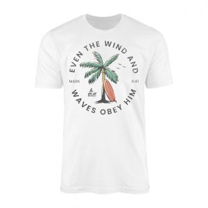Christian Surf T shirt E28093 Mark 4 41 Be Still Palm Tree Beach Tee 1.jpg
