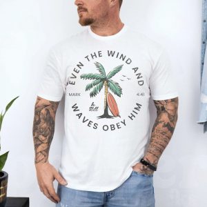Christian Surf T shirt E28093 Mark 4 41 Be Still Palm Tree Beach Tee 4.jpg