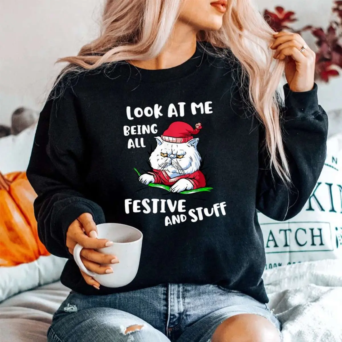 Christmas Cat All Festive and Stuff Shirt 5 1.jpg