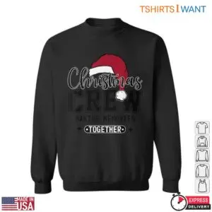 Christmas Crew Making Memories Together Santa Hat Holiday Graphic Tee 7 Christmas Crew Making Memories Santa Hat Tee 2 1.jpg