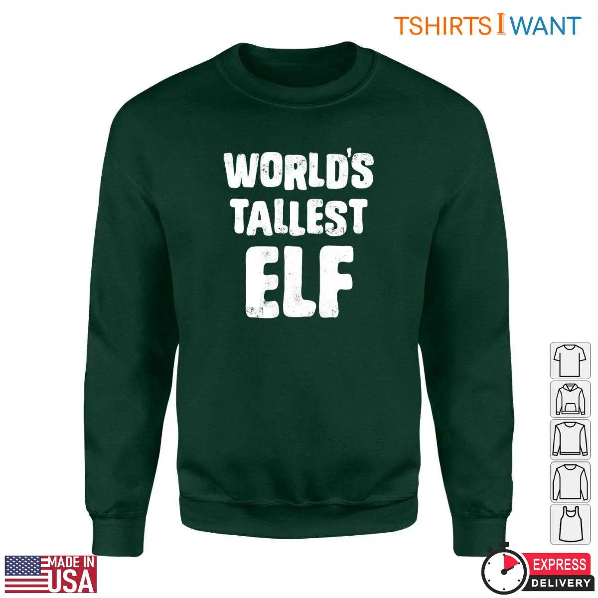 Christmas Elf T Shirt Worlds Tallest Elf Funny Design 3 1.jpg