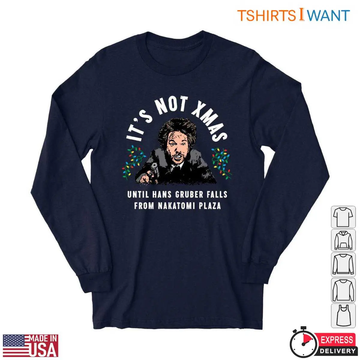 Christmas Hans Gruber T Shirt E28093 Not Xmas Till He Falls 2.jpg