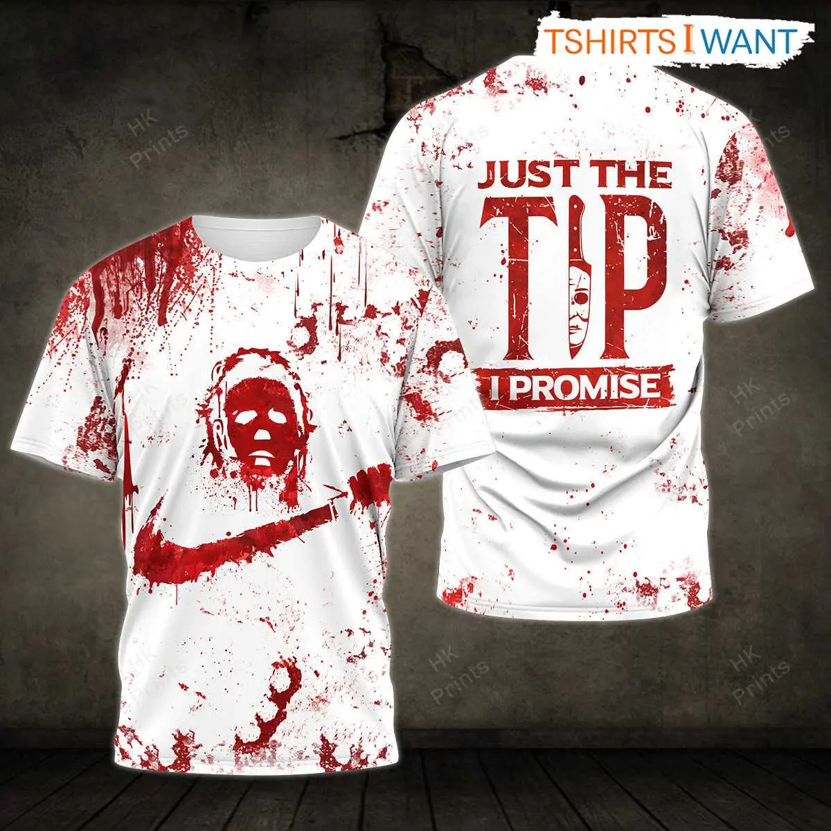 Christmas Michael Myers Scary Gifts 3D Horror Hoodie 2 1.jpg