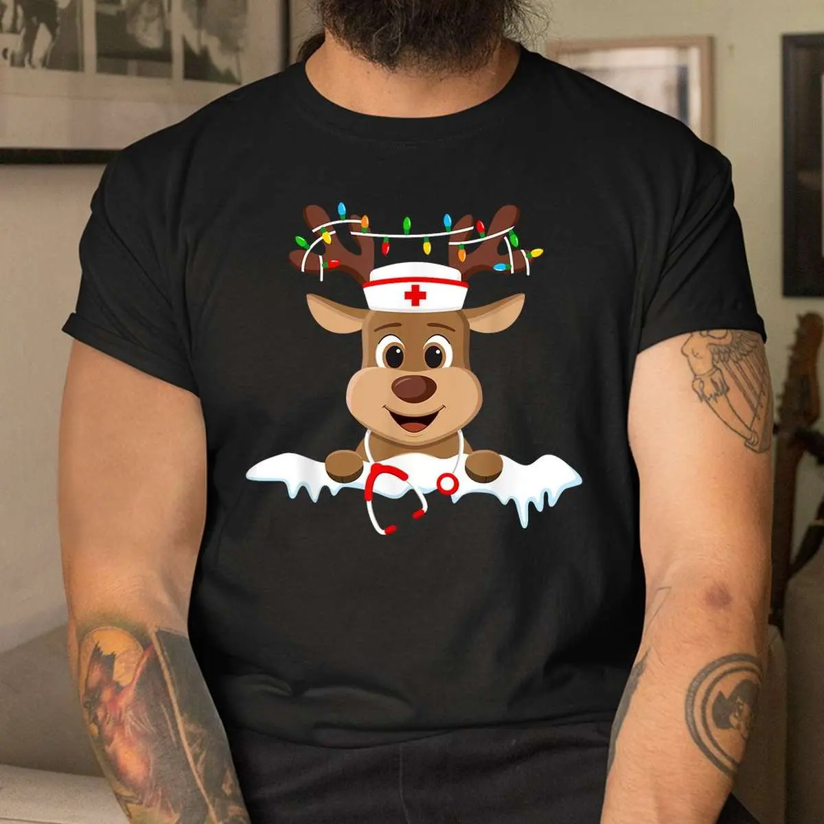 Christmas Nurse Shirt NICU RN ER Santa Design 4 1.jpg