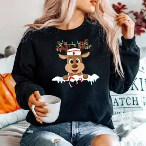 Christmas Nurse Shirt - NICU RN ER Santa Reindeer Elf Love Design 9 Christmas Nurse Shirt NICU RN ER Santa Design 5 1.jpg