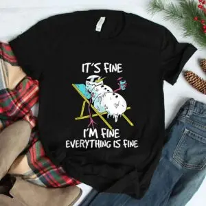 Christmas in July Shirt - It's Fine I'm Fine Everything Is Fine Humor 7 Christmas in July Its Fine Im Fine Shirt 3 1.jpg