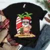 Christmas in July Shirt - Santa Hawaiian Summer Surfing Tee 13 Christmas in July Shirt - Santa Hawaiian Summer Surfing Tee 3