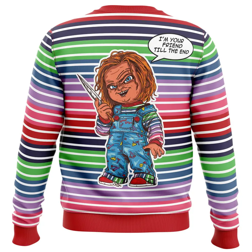 Chuckie Doll Good Guys: Horror Christmas Sweater 1 Chuckie Doll Good Guys Horror Christmas Sweater 1 1.jpg