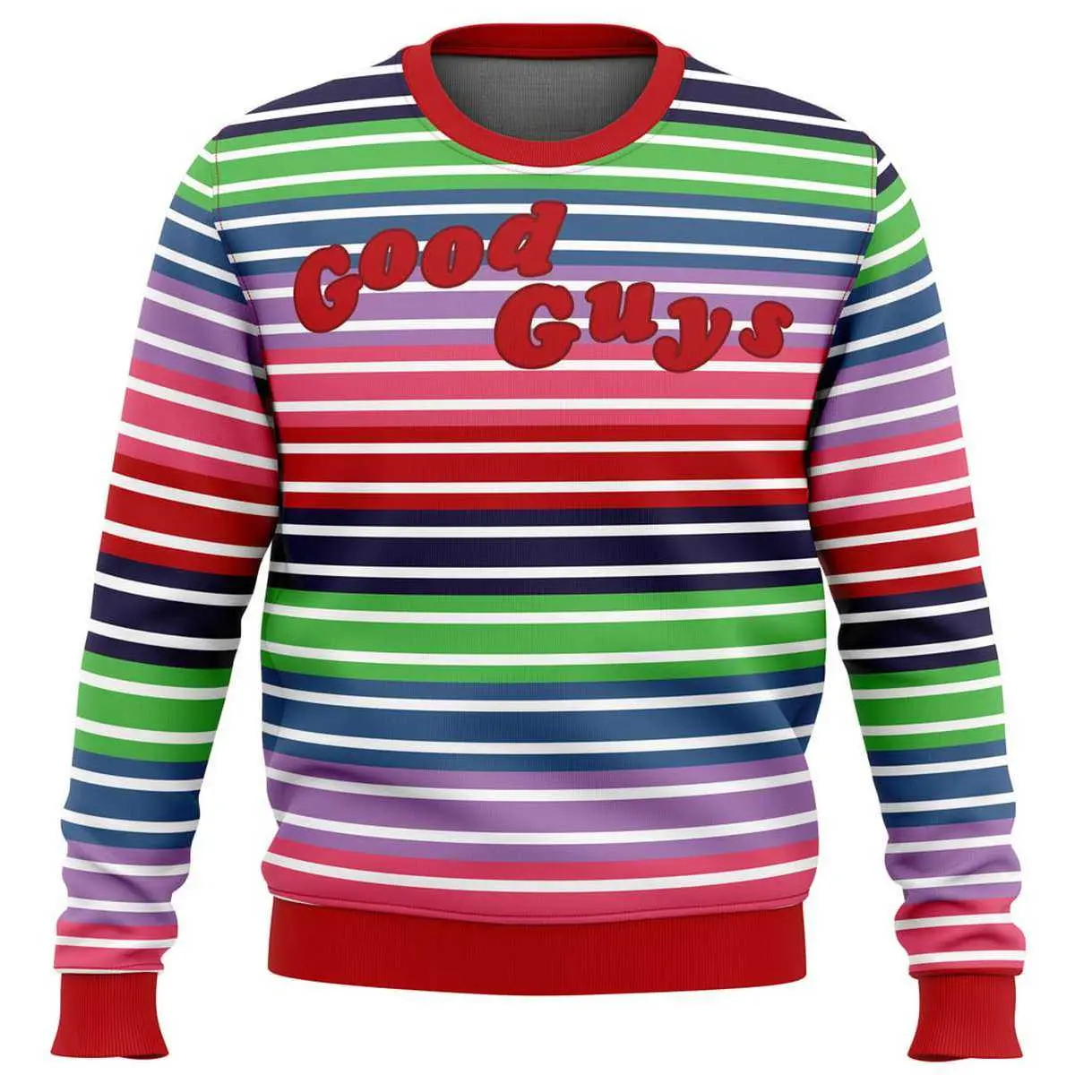 Chuckie Doll Good Guys: Horror Christmas Sweater 5 Chuckie Doll Good Guys Horror Christmas Sweater 2