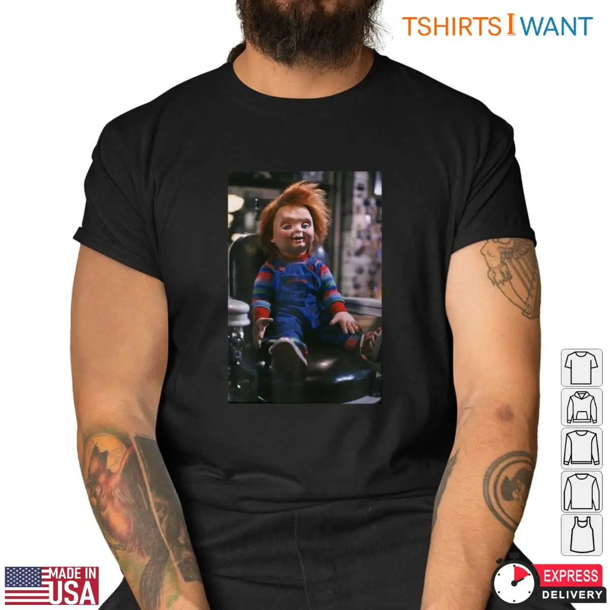 Chucky Doll Barber Chair Funny Barber T Shirt 2 1.jpg