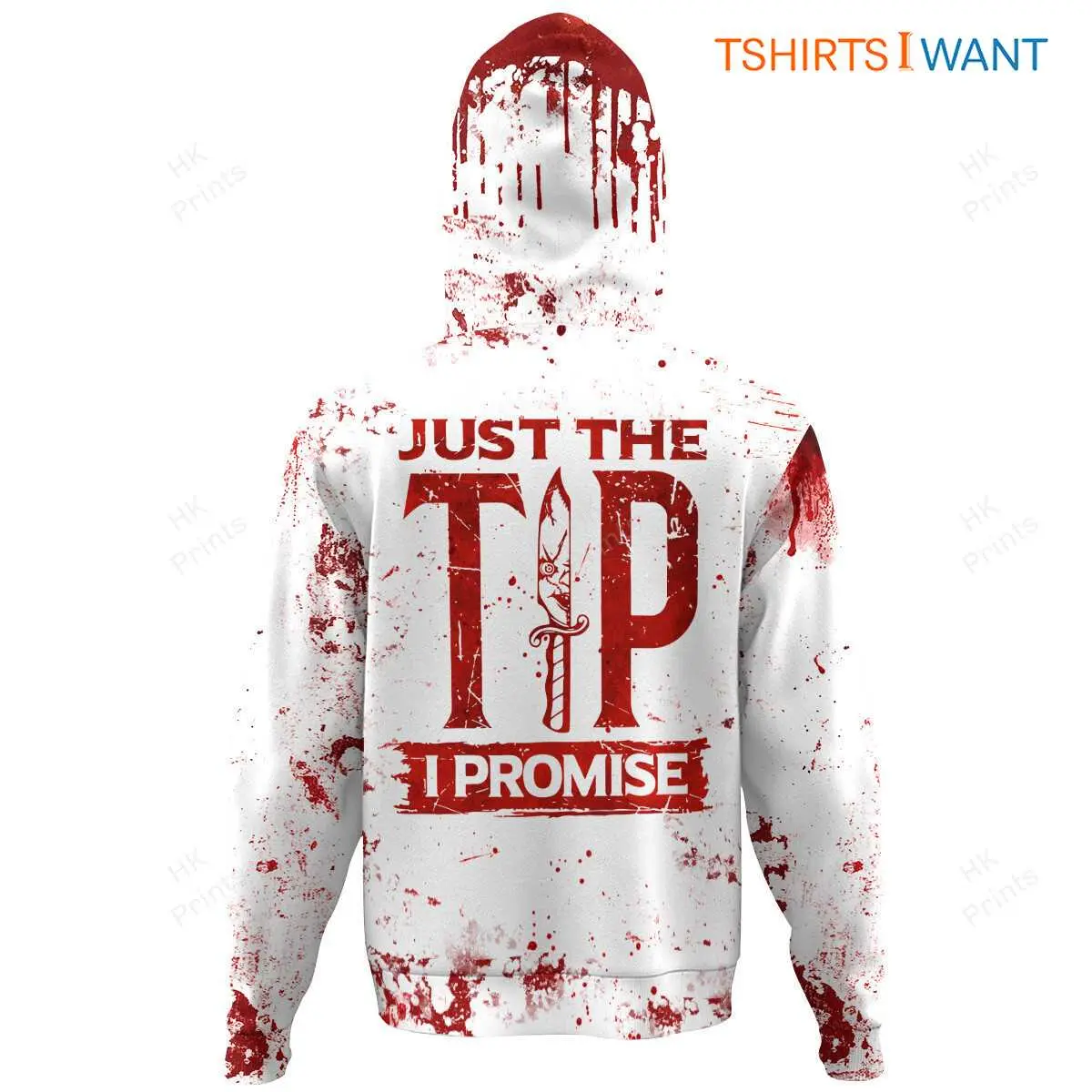 Chucky Hoodie - Wanna Play? All-Over Print Horror Apparel for Fans 7 Chucky Hoodie - Wanna Play? Detail