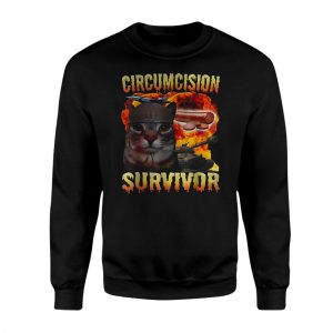 Circumcision Survivor Cursed Cat Funny Oddly Specific Meme T Shirt 3 1.jpg