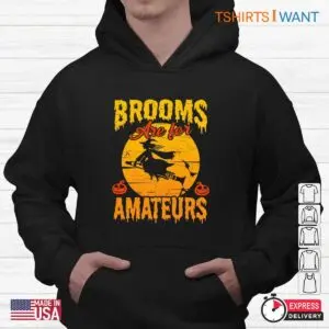 Clarinet Halloween Costume: Brooms Are For Amateurs Witch Clarinet Halloween Shirt 9 Clarinet Halloween Costume Witchy Musician Tee 4 1.jpg