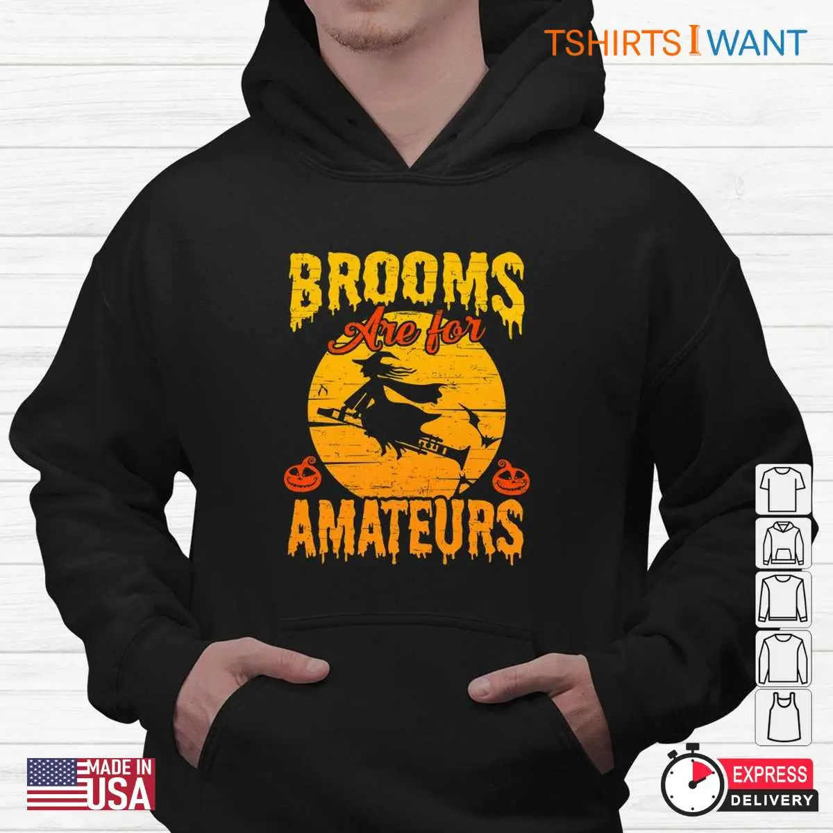 Clarinet Halloween Costume: Brooms Are For Amateurs Witch Clarinet Halloween Shirt 4 Clarinet Halloween Costume Witchy Musician Tee 4 1.jpg