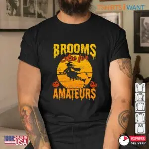 Clarinet Halloween Costume: Brooms Are For Amateurs Witch Clarinet Halloween Shirt 10 Clarinet Halloween Costume Witchy Musician Tee 5 1.jpg