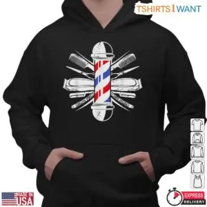 Classic Barber Pole Tools Barber Shop T-Shirt 5 Classic Barber Pole Tools Barber Shop T Shirt 2 1.jpg