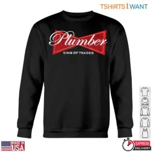 Classic Plumber T-Shirt - King of Trades Plumbing Pride Tee 10 Classic Plumber T Shirt King of Trades Plumbing Pride Tee 5 1.jpg