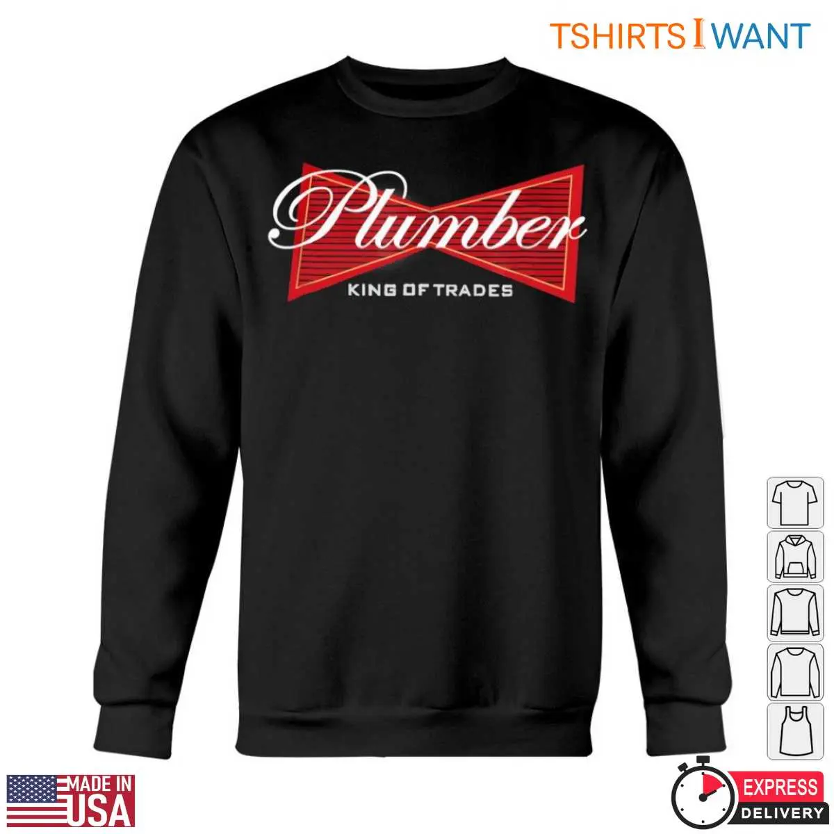 Classic Plumber T-Shirt - King of Trades Plumbing Pride Tee 5 Classic Plumber T Shirt King of Trades Plumbing Pride Tee 5 1.jpg