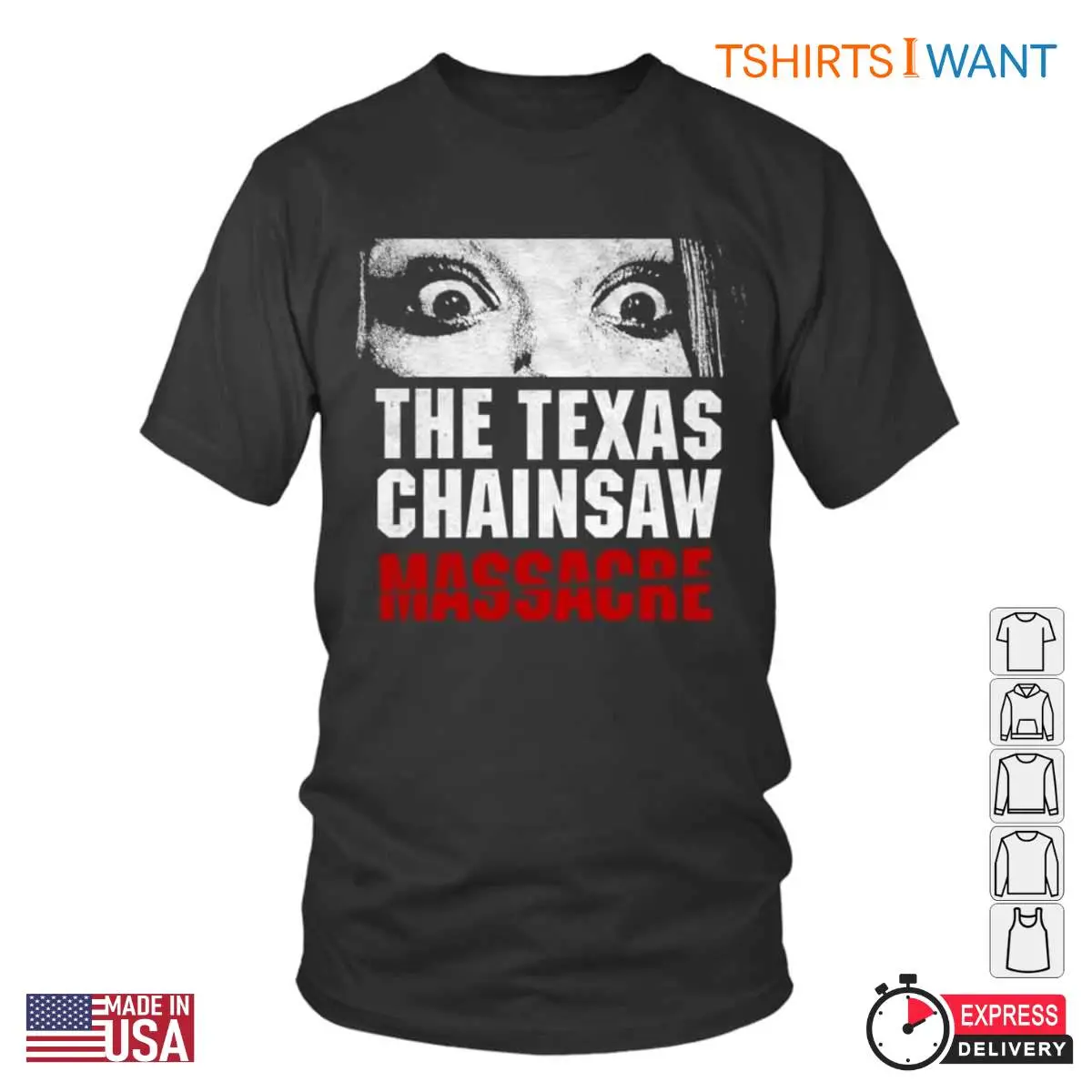 Classic Texas Chainsaw Massacre Horror Movie T Shirt 1 1.jpg