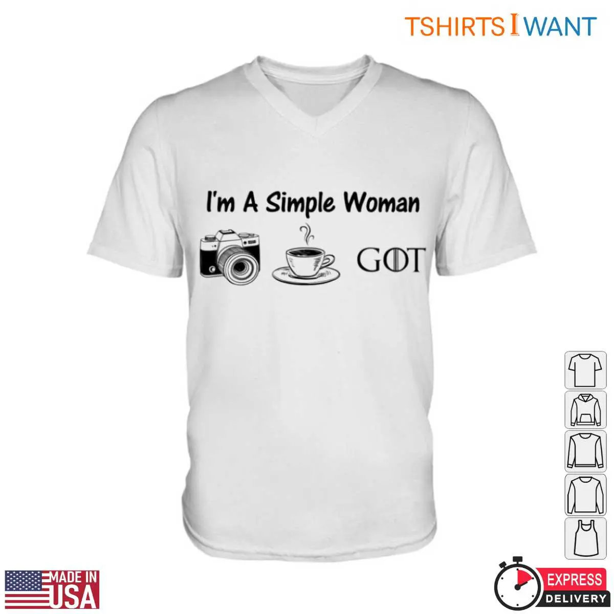 Coffee And Photography Camera Coffee Lover Simple Style Tee 2 1.jpg