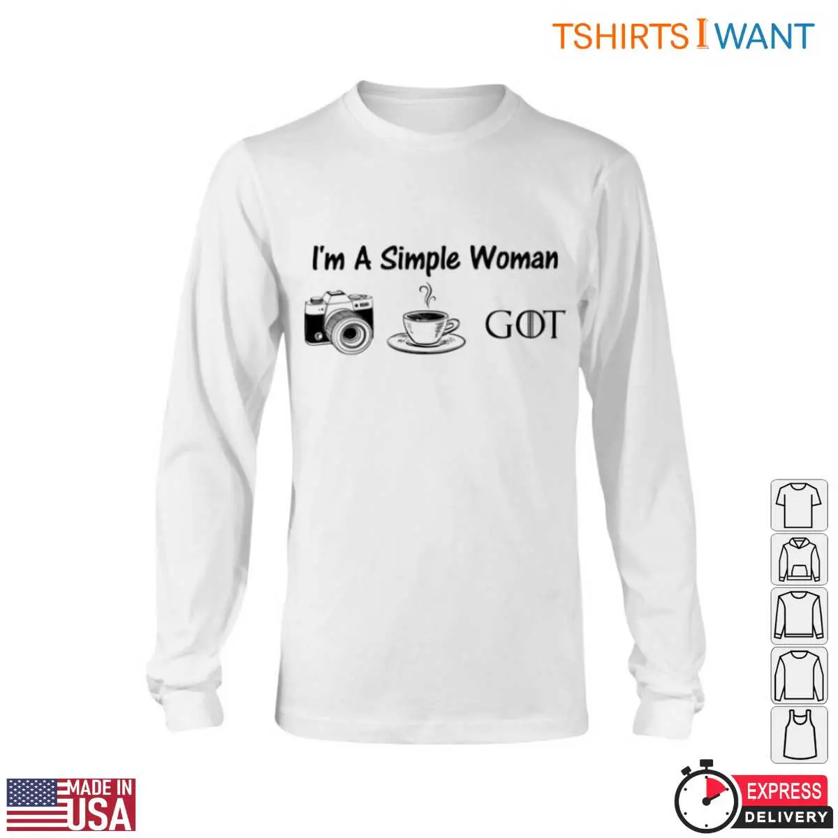 Coffee And Photography Camera Coffee Lover Simple Style Tee 4 1.jpg