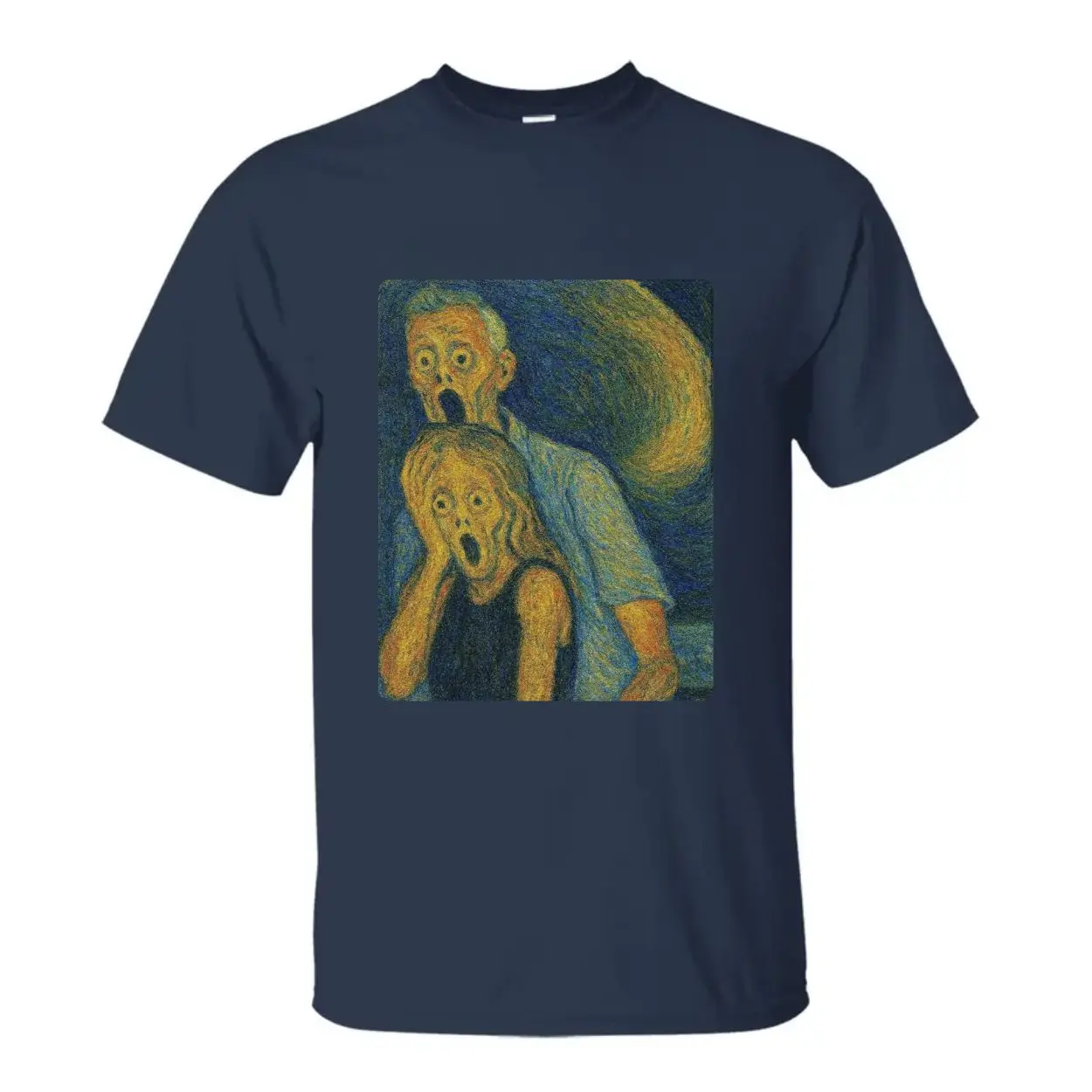 Coldplay Concert Meme Tee – Van Gogh Style Scream Parody Featuring Astronomer Execs 3 Coldplay Concert Meme Tee – Van Gogh Style Scream Parody Featuring Astronomer Execs 3