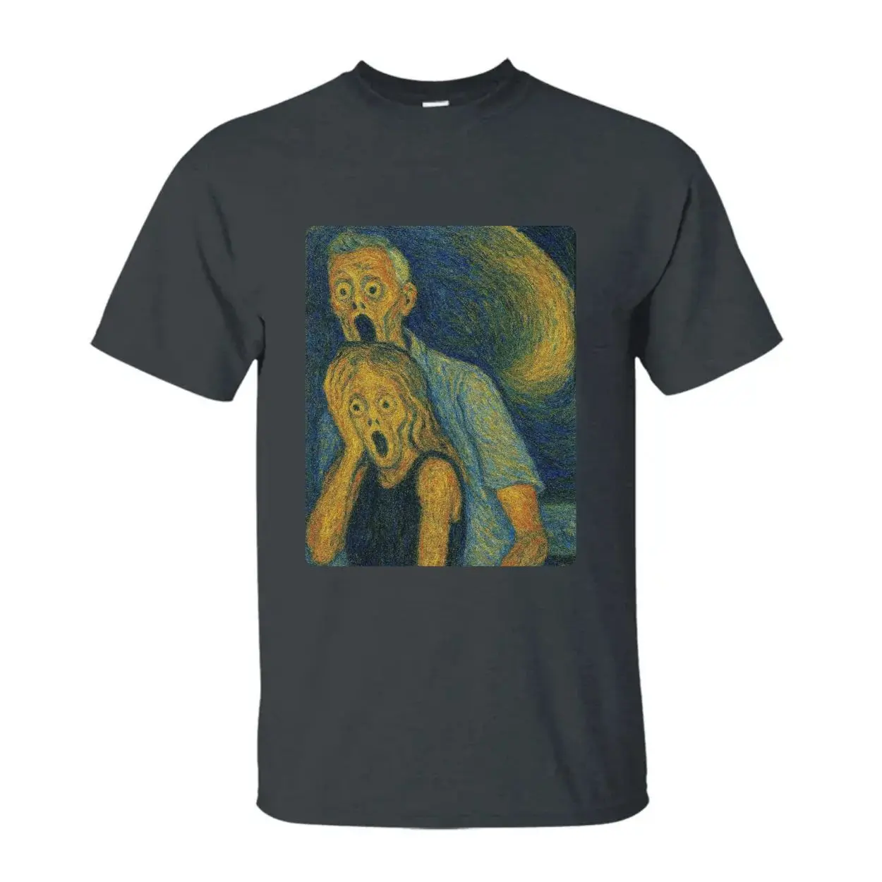 Coldplay Concert Meme Tee – Van Gogh Style Scream Parody Featuring Astronomer Execs 4 Coldplay Concert Meme Tee – Van Gogh Style Scream Parody Featuring Astronomer Execs 4