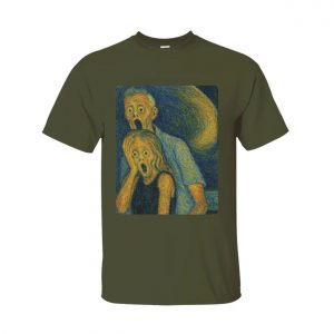 Coldplay Concert Meme Tee – Van Gogh Style Scream Parody Featuring Astronomer Execs 5