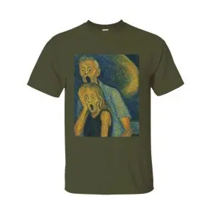 Coldplay Concert Meme Tee – Van Gogh Style Scream Parody Featuring Astronomer Execs 11 Coldplay Concert Meme Tee – Van Gogh Style Scream Parody Featuring Astronomer Execs 5