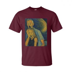 Coldplay Concert Meme Tee – Van Gogh Style Scream Parody Featuring Astronomer Execs 6