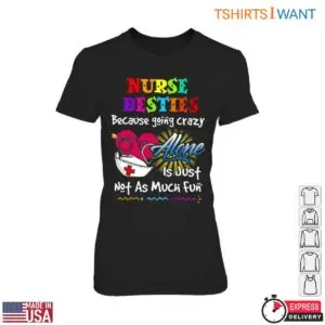 Colorful Stethoscope Heart Design Nurse Friends T-Shirt 7 Colorful Stethoscope Heart Design Nurse Friends T Shirt 2 1.jpg