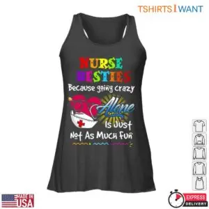 Colorful Stethoscope Heart Design Nurse Friends T-Shirt 8 Colorful Stethoscope Heart Design Nurse Friends T Shirt 3 1.jpg