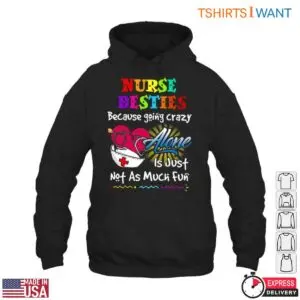 Colorful Stethoscope Heart Design Nurse Friends T-Shirt 9 Colorful Stethoscope Heart Design Nurse Friends T Shirt 4 1.jpg