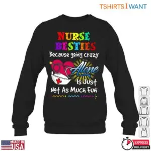 Colorful Stethoscope Heart Design Nurse Friends T-Shirt 11 Colorful Stethoscope Heart Design Nurse Friends T Shirt 6 1.jpg
