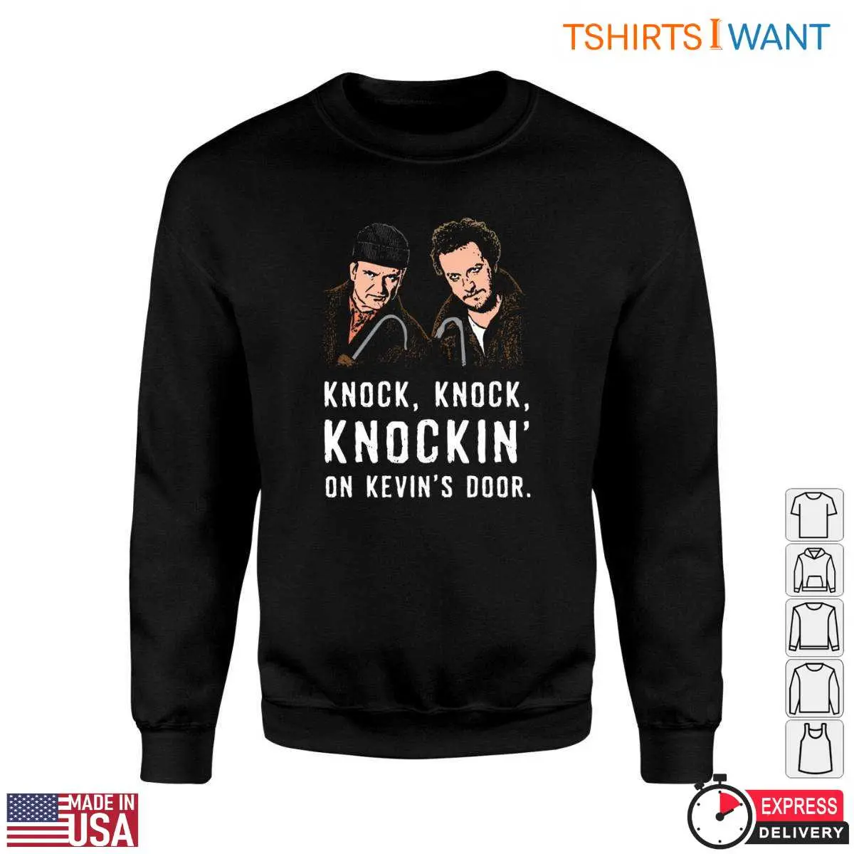 Comedy Duo Movies T Shirt Knockin on Kevins Door Graphic 2 1.jpg