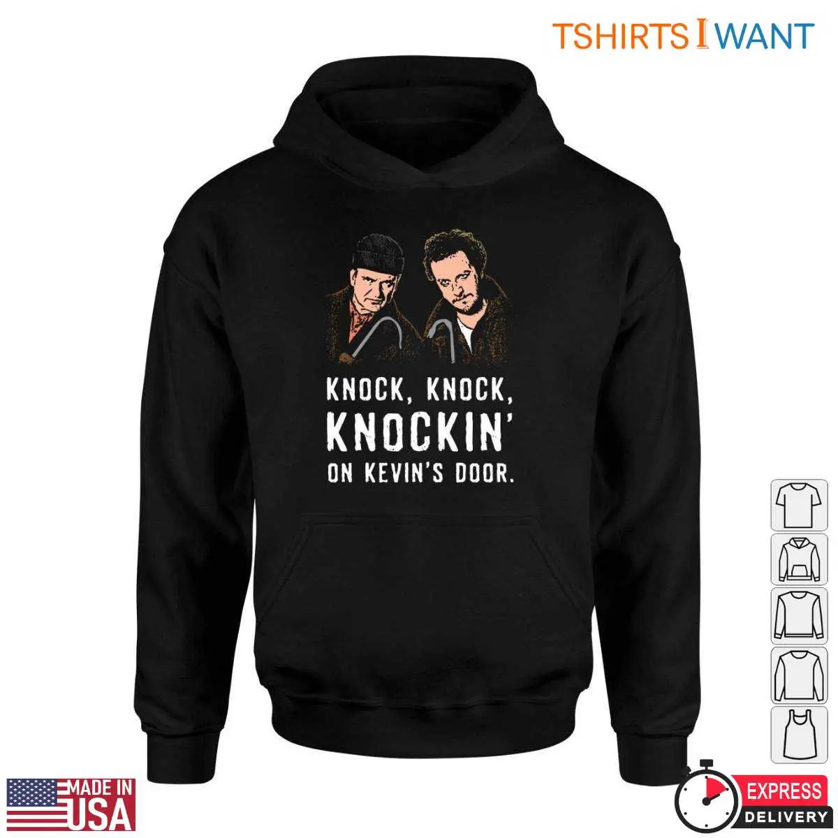 Comedy Duo Movies T Shirt Knockin on Kevins Door Graphic 3 1.jpg