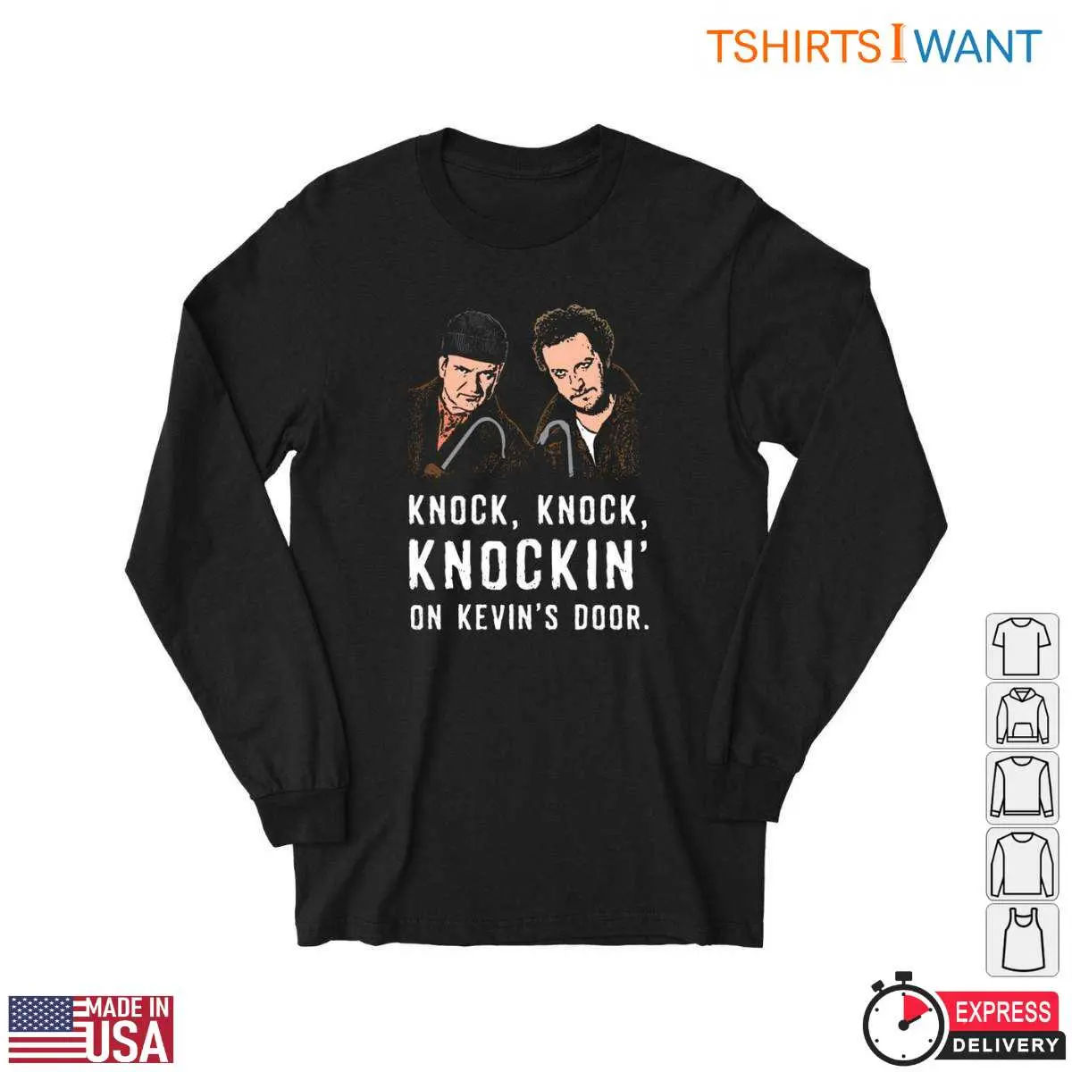 Comedy Duo Movies T Shirt Knockin on Kevins Door Graphic 5 1.jpg