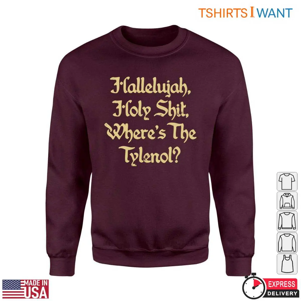 Comedy Quotes T Shirt Wheres the Tylenol Funny Design 3 1.jpg
