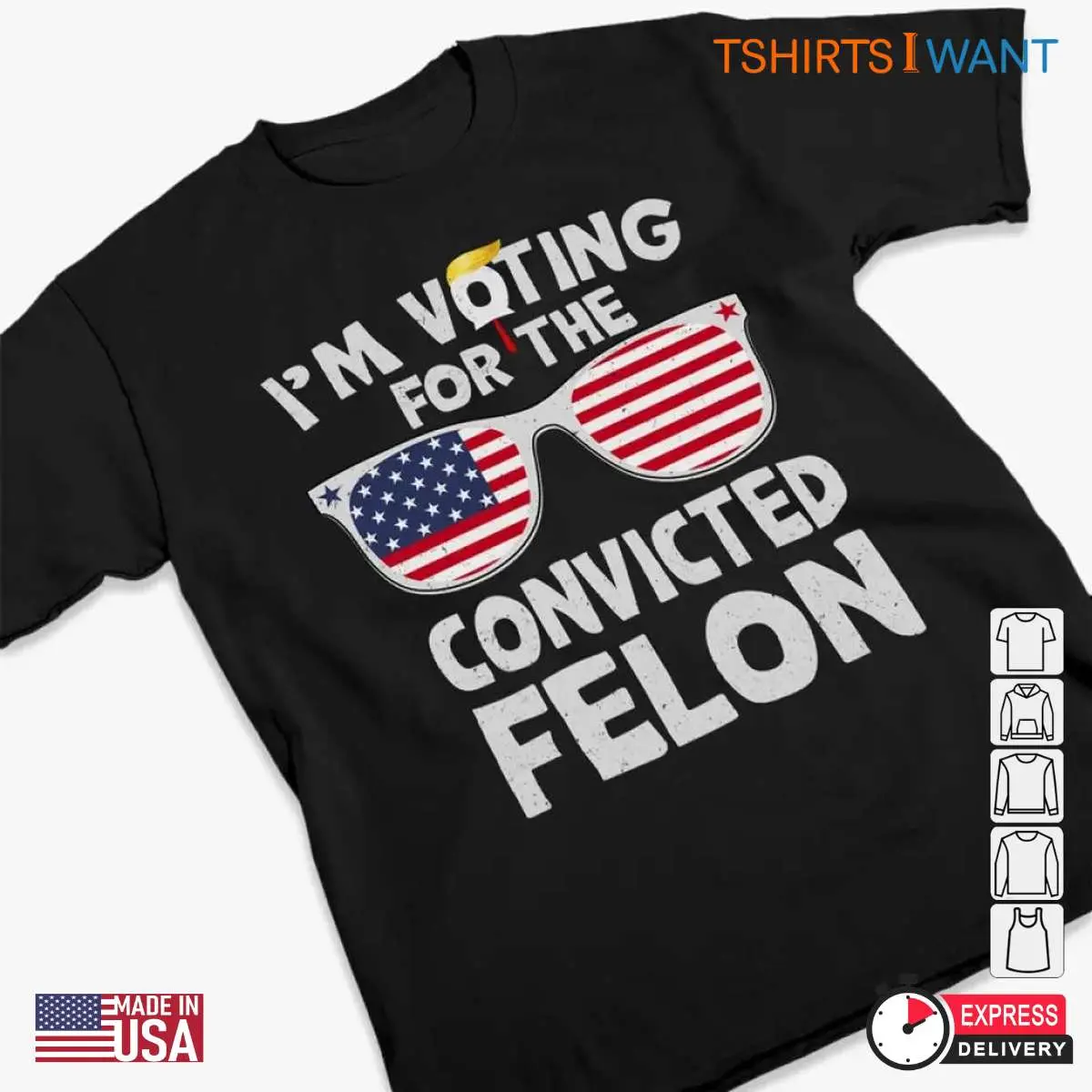 Convicted Felon Trump Voting for Trump 2024 Shirt 3 1.jpg