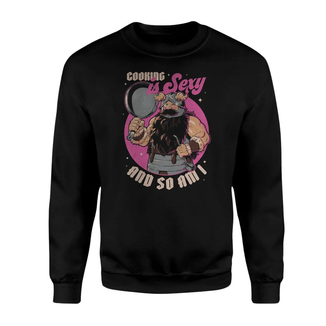 Cooking Is Sexy Viking T Shirt E28093 Funny Cartoon Chef Tee 3.jpg