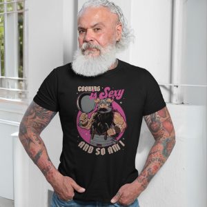 Cooking Is Sexy Viking T Shirt E28093 Funny Cartoon Chef Tee 7 1.jpg