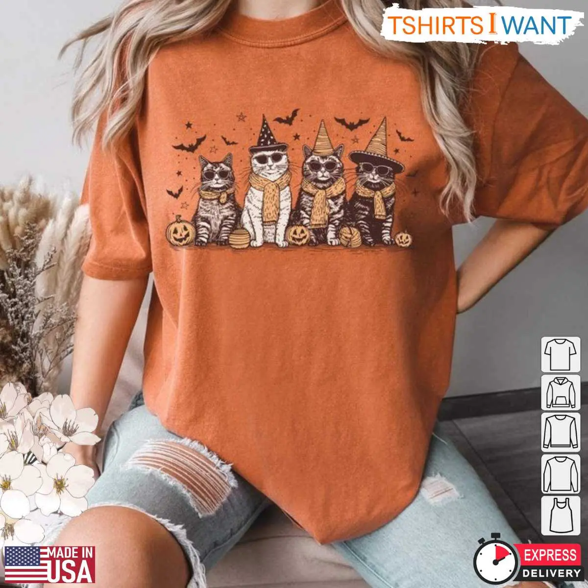 Cool Cat Halloween Costume Festive T Shirt 6 1.jpg