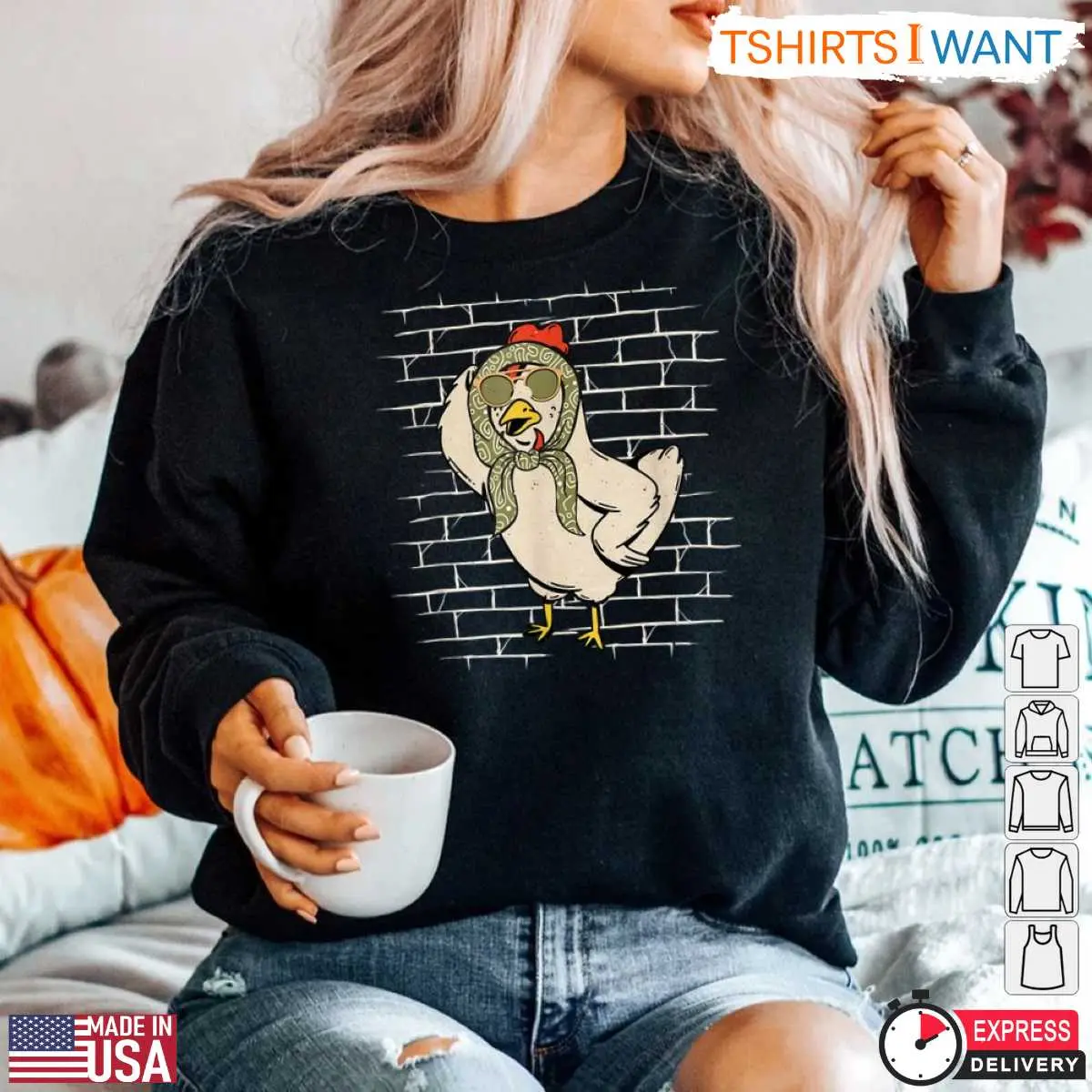 Cool Chicken Bandana Funny Farming Shirt 5 1.jpg