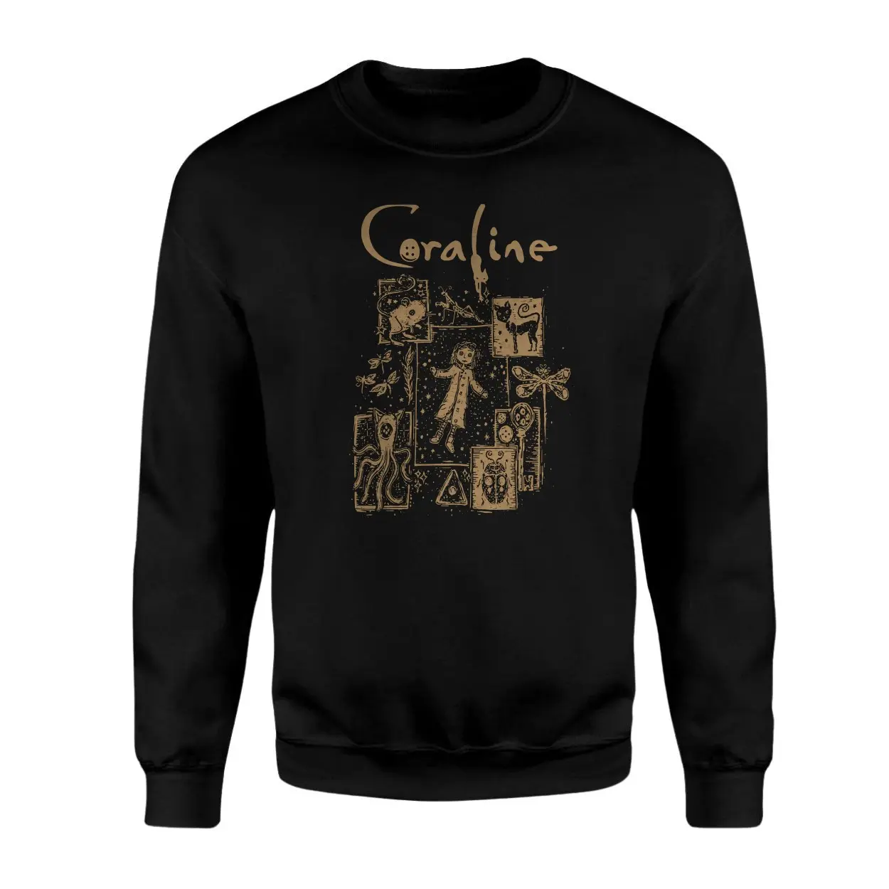 Coraline T shirt E28093 Gothic Horror Fantasy Movie Art Tee 3.jpg