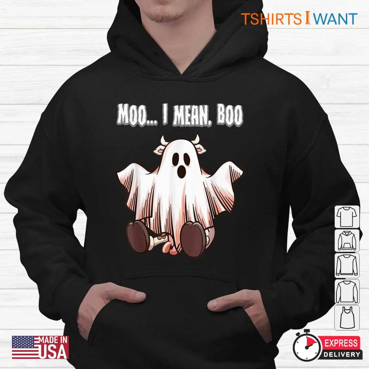 Cow Halloween Shirt Moo Boo Ghost Costume 4 1.jpg