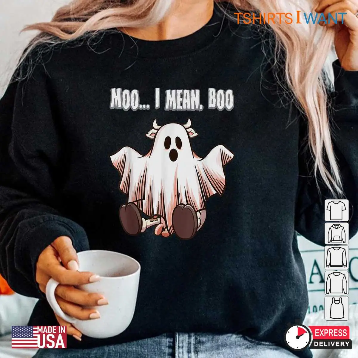 Cow Halloween Shirt Moo Boo Ghost Costume 6 1.jpg