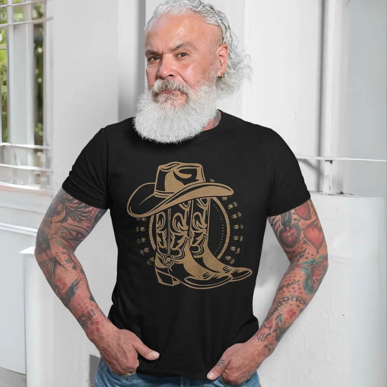 Cowboy Boots and Hat T shirt 7 1.jpg